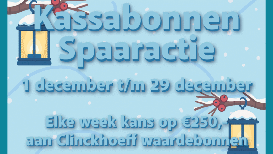 Kassabonnenspaaractie 2025